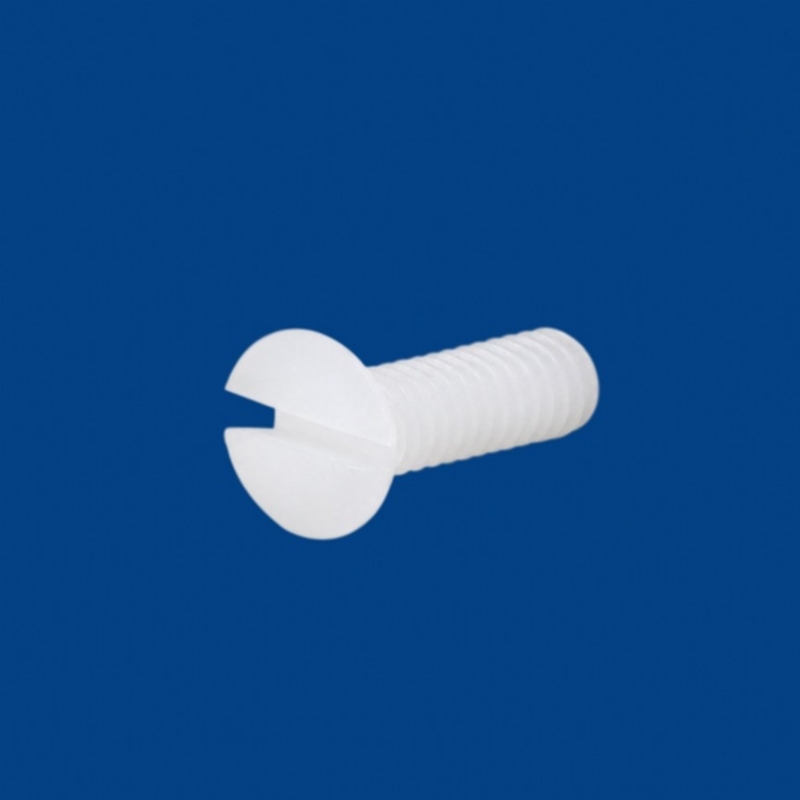 PVDF 皿頭一字螺絲